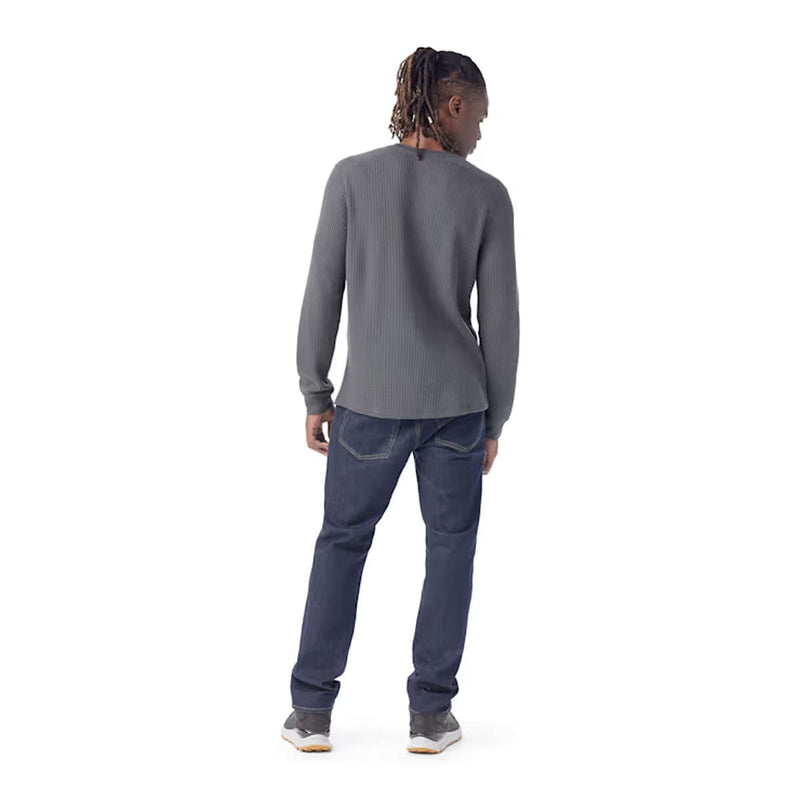 Load image into Gallery viewer, Smartwool Men&#39;s Waffle Long Sleeve Henley
