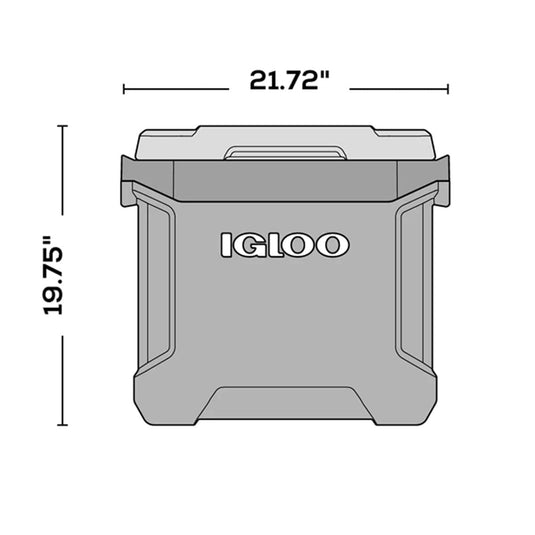 Igloo ECOCOOL Latitude 60 Quart Roller Cooler