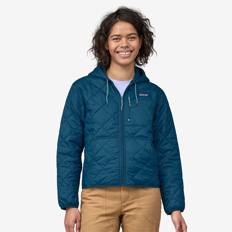 Load image into Gallery viewer, Patagonia Women&#39;s Diamond Quilted Bomber Hoody
