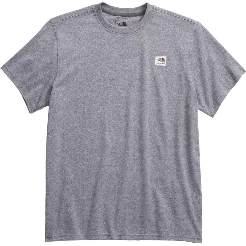 Load image into Gallery viewer, The North Face Men&#39;s Short Sleeve Heritage Patch Heathered Tee
