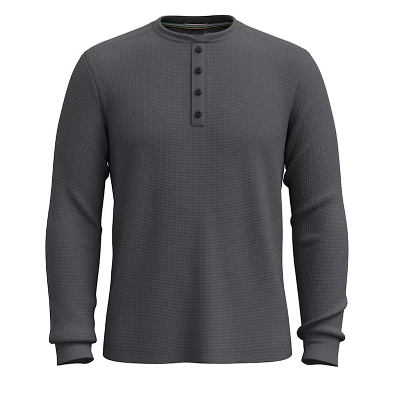 Load image into Gallery viewer, Smartwool Men&#39;s Waffle Long Sleeve Henley
