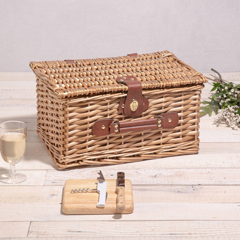 Load image into Gallery viewer, Classic Wine &amp; Cheese Picnic Basket by Picnic Time Family of Brands
