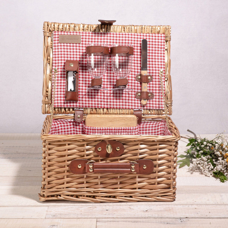 Load image into Gallery viewer, Classic Wine &amp; Cheese Picnic Basket by Picnic Time Family of Brands
