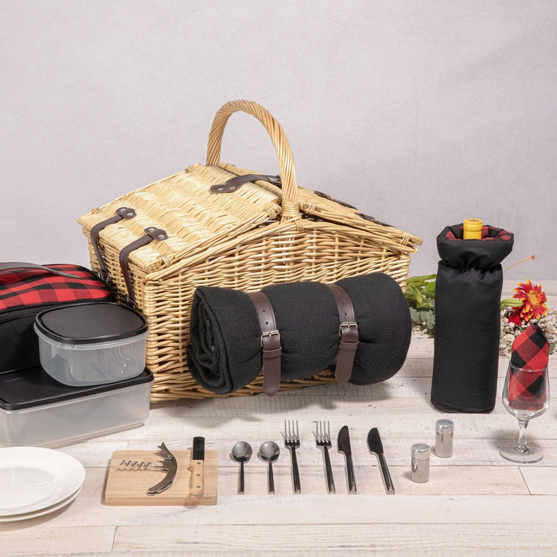 Load image into Gallery viewer, Somerset Picnic Basket by Picnic Time Family of Brands
