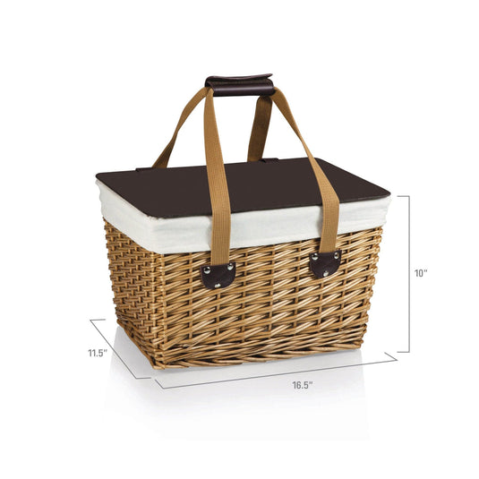 Canasta Wicker Basket by Picnic Time Family of Brands