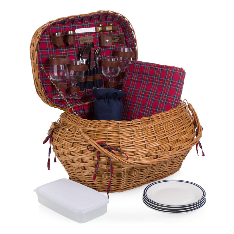 Load image into Gallery viewer, Highlander Picnic Basket by Picnic Time Family of Brands
