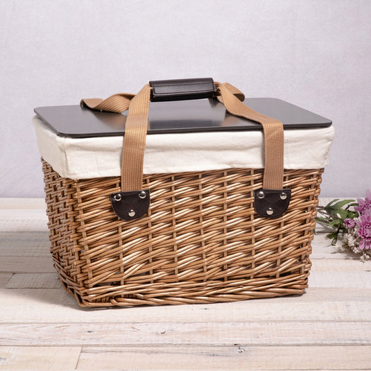 Canasta Wicker Basket by Picnic Time Family of Brands