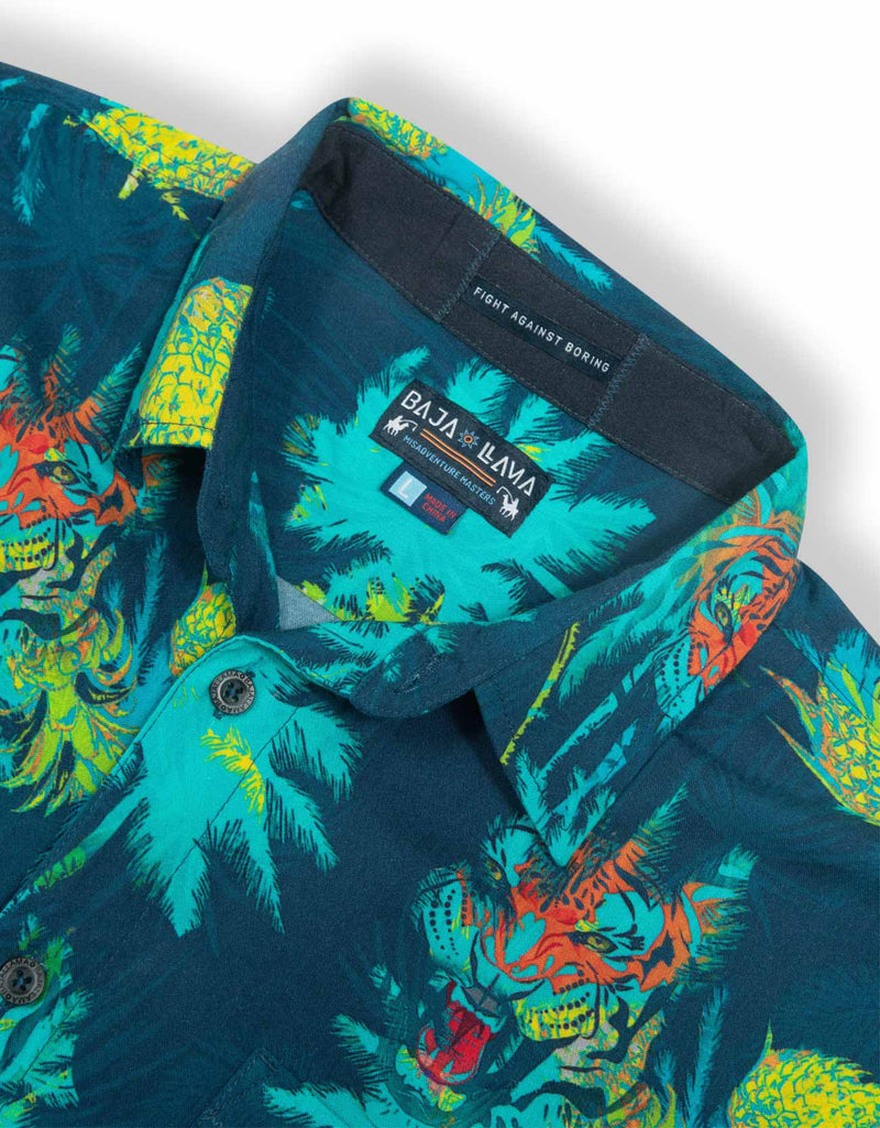 Load image into Gallery viewer, 121 DO ONE - NIGHTHAWK™ BUTTON UP by Bajallama
