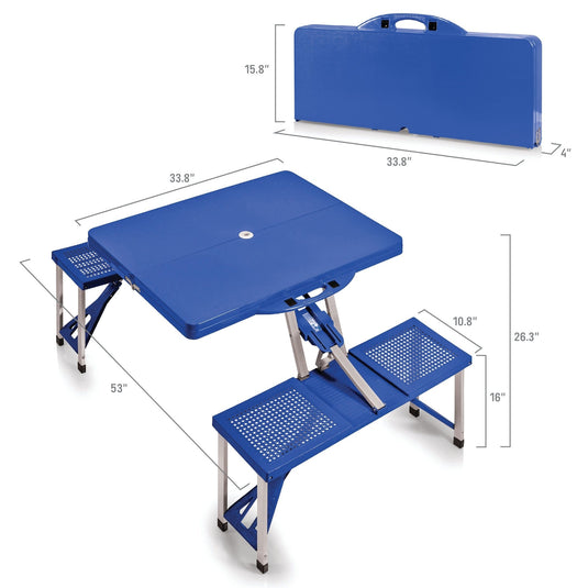 Picnic Table Portable Folding Table with Seats by Picnic Time Family of Brands