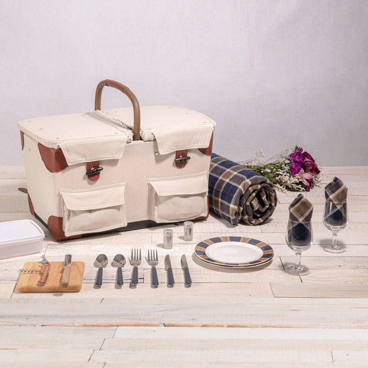 Pioneer Picnic Basket by Picnic Time Family of Brands