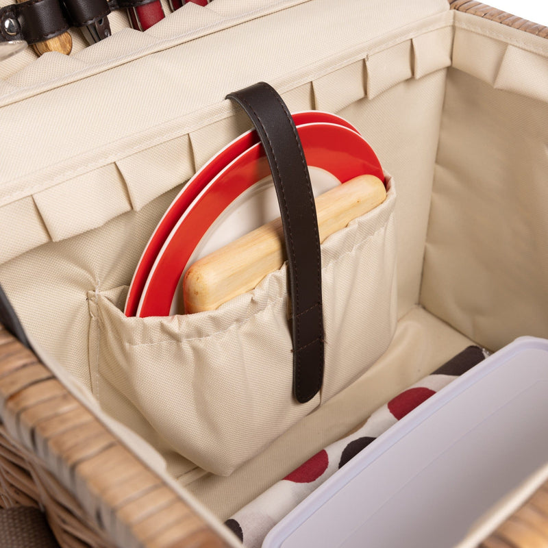 Load image into Gallery viewer, Yellowstone Picnic Basket by Picnic Time Family of Brands
