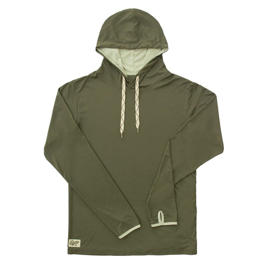 UPF Drift Hoodie | Moss Green by River Road Clothing Co.