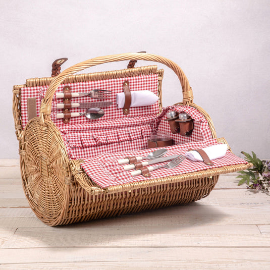 Barrel Picnic Basket by Picnic Time Family of Brands