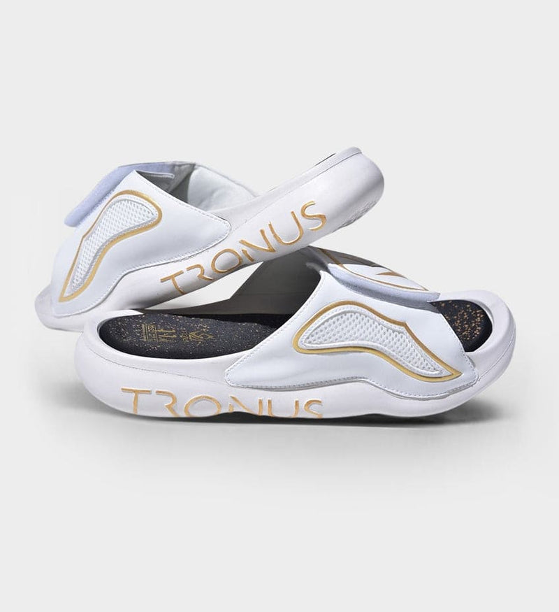 Load image into Gallery viewer, Youth Luxe Sports Recovery Slides Cloud By Tronus Footwear
