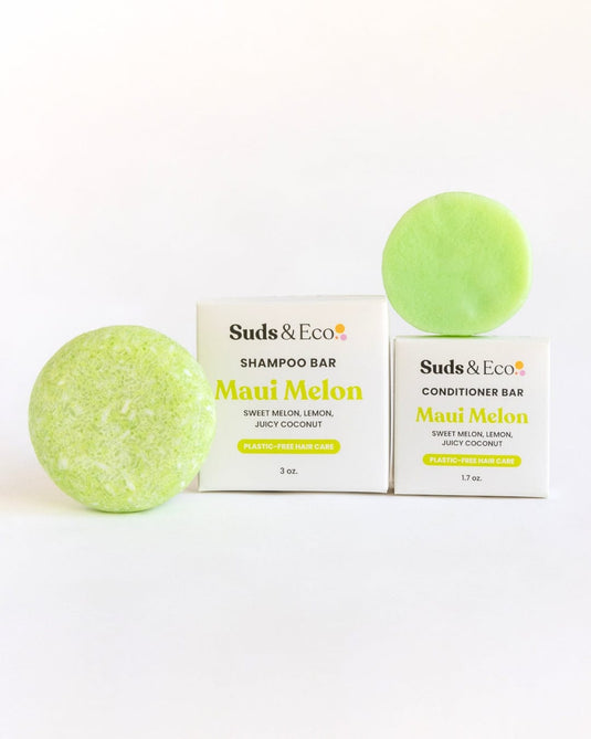 Zero Waste Shampoo & Conditioner Bar Duo