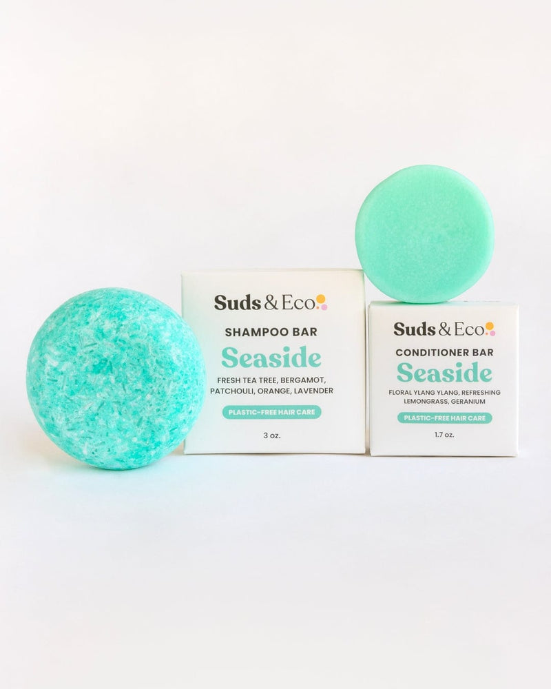 Load image into Gallery viewer, Zero Waste Shampoo &amp; Conditioner Bar Duo
