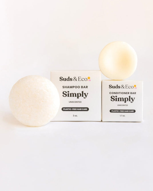 Zero Waste Shampoo & Conditioner Bar Duo