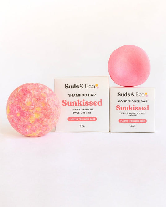 Zero Waste Shampoo & Conditioner Bar Duo