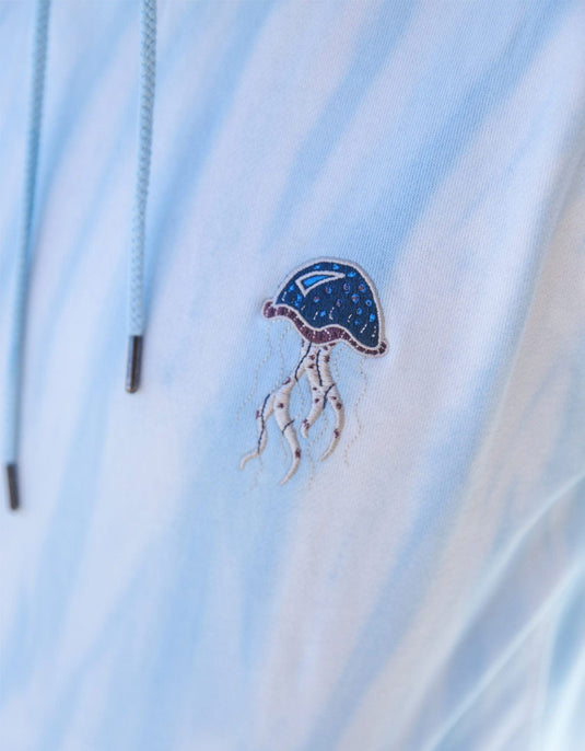 JELLYFISH ORGANIC COTTON HOODIE - TIE DYE by Bajallama