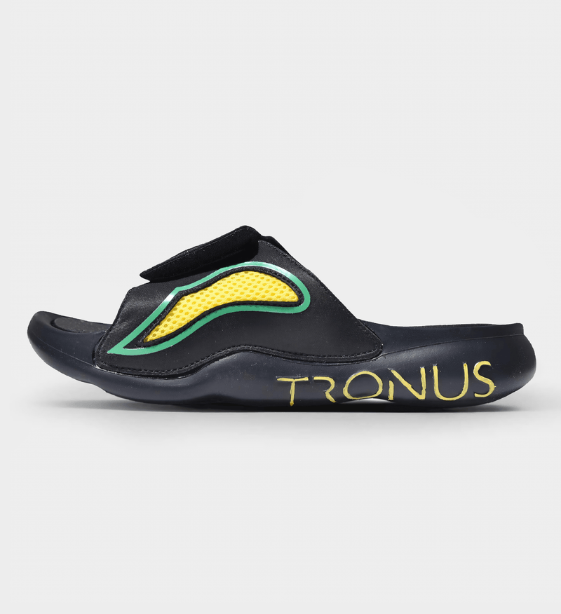 Load image into Gallery viewer, Mens Luxe Sports Recovery Slides Motherland By Tronus Footwear
