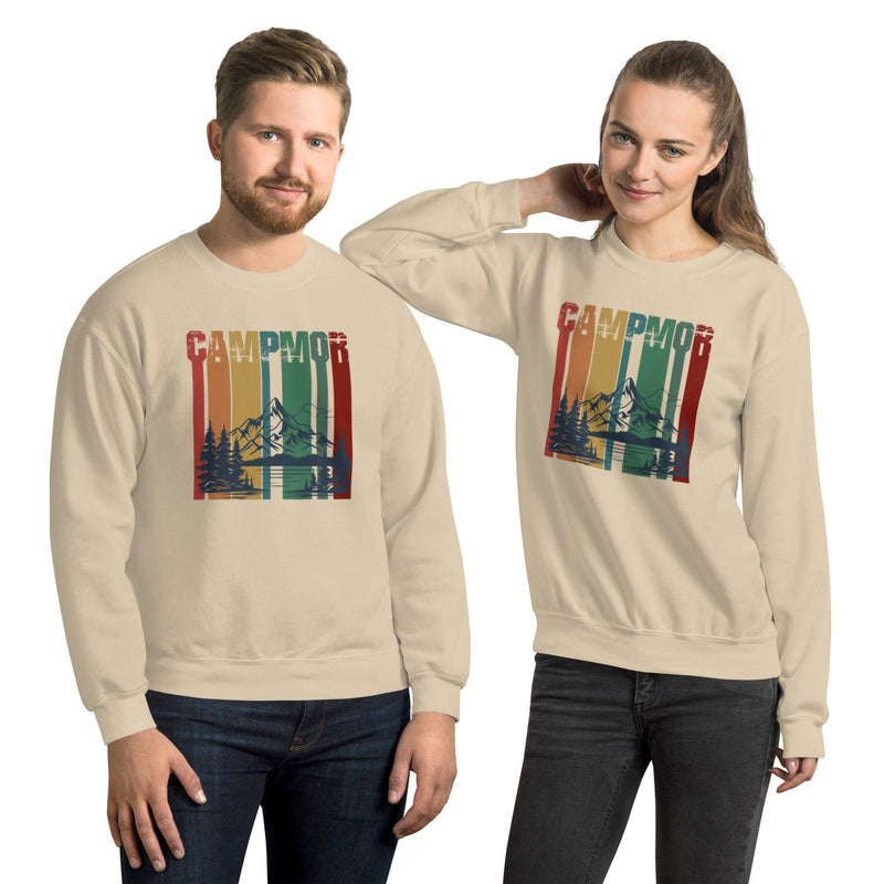 Load image into Gallery viewer, Campmor Rustic Mountain Logo Sweatshirt
