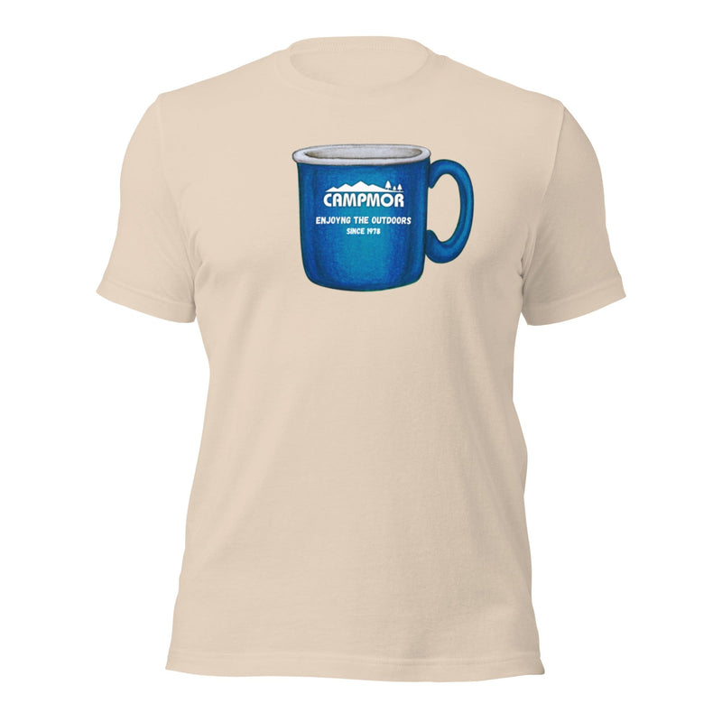 Load image into Gallery viewer, Campmor Adventure Brew Coffee Cup T-Shirt
