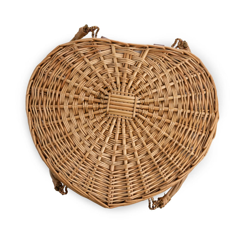 Load image into Gallery viewer, Heart Picnic Basket by Picnic Time Family of Brands
