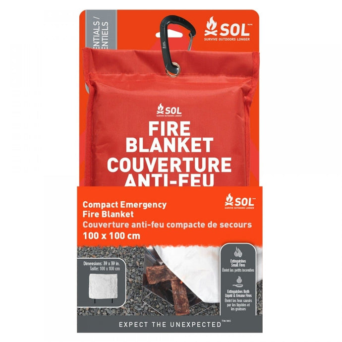 SOL Emergency Fire Blanket Compact