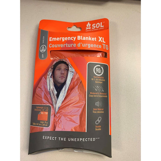 SOL Heatsheets Survival Blanket XL