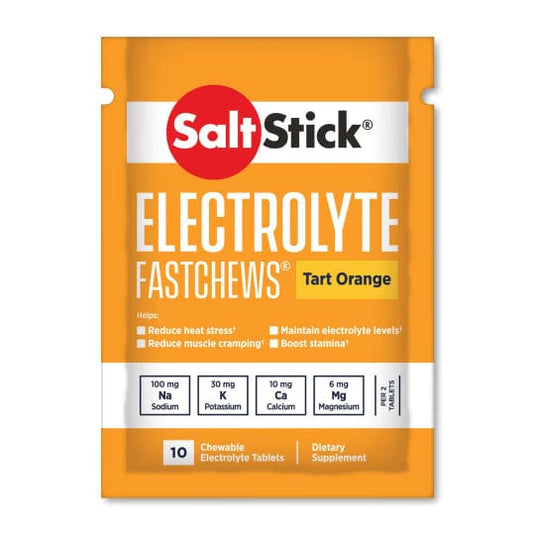 SaltStick Tart Orange Fast Chews 10 Packet