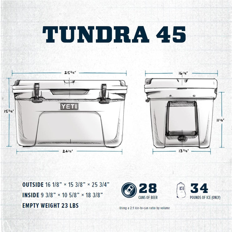 Load image into Gallery viewer, YETI Tundra 45 Hard Cooler
