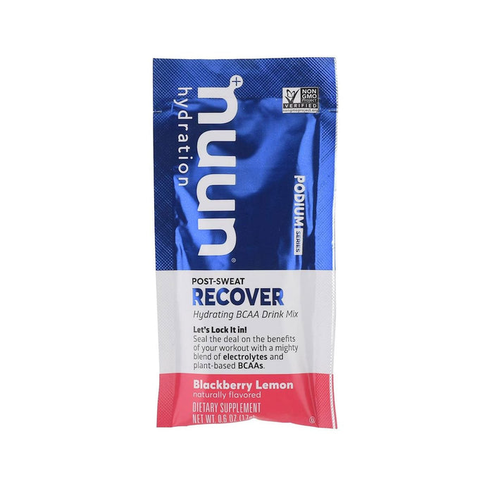 Nuun Podium Blackberry Lemon Recovery Hydration Powder Packet