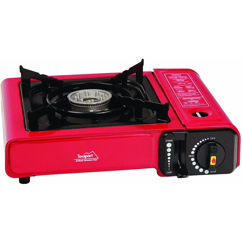 Load image into Gallery viewer, Texsport Portable Butane Stove with Carry Case
