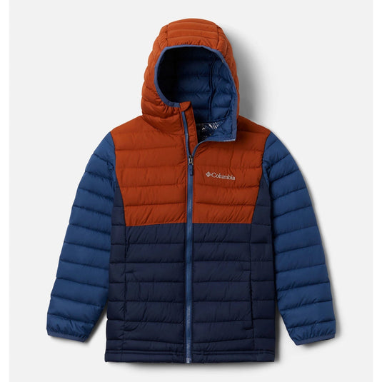 Columbia Powder Lite Boys Hooded Jacket