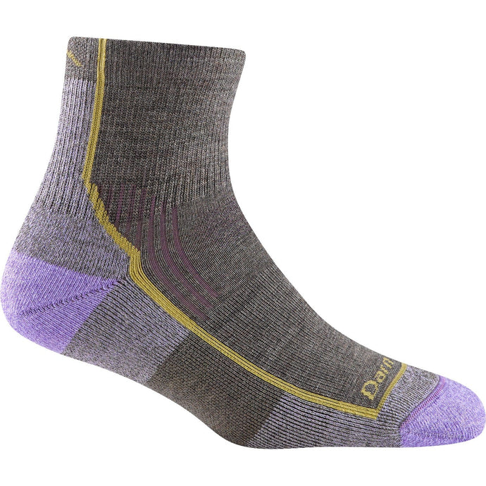 Darn Tough Women's 1/4 Hiking Sock Midweight with Cushion