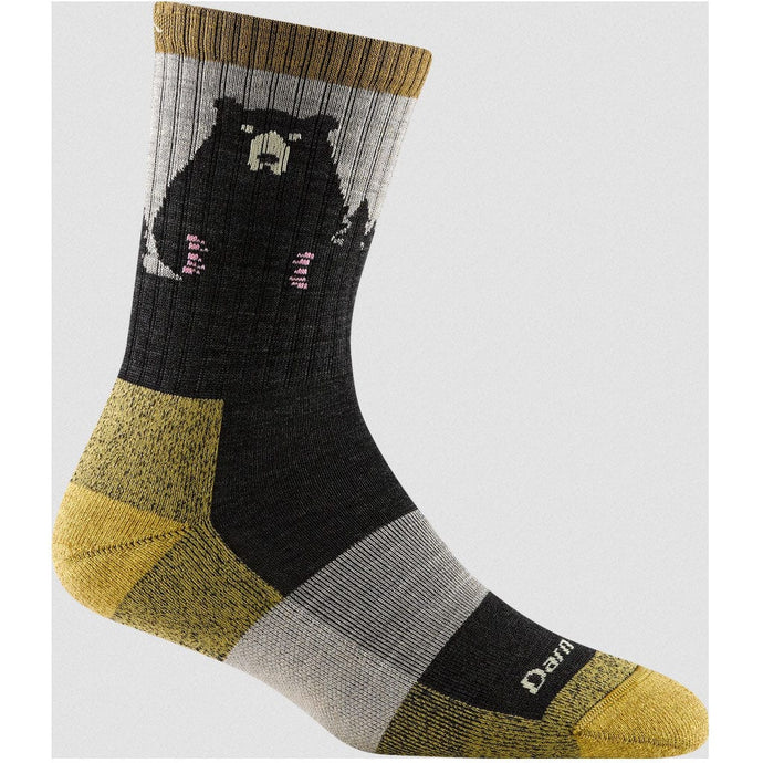 Darn Tough Women's Bear Town Micro Crew Lightweight Hiking Sock with Cushion