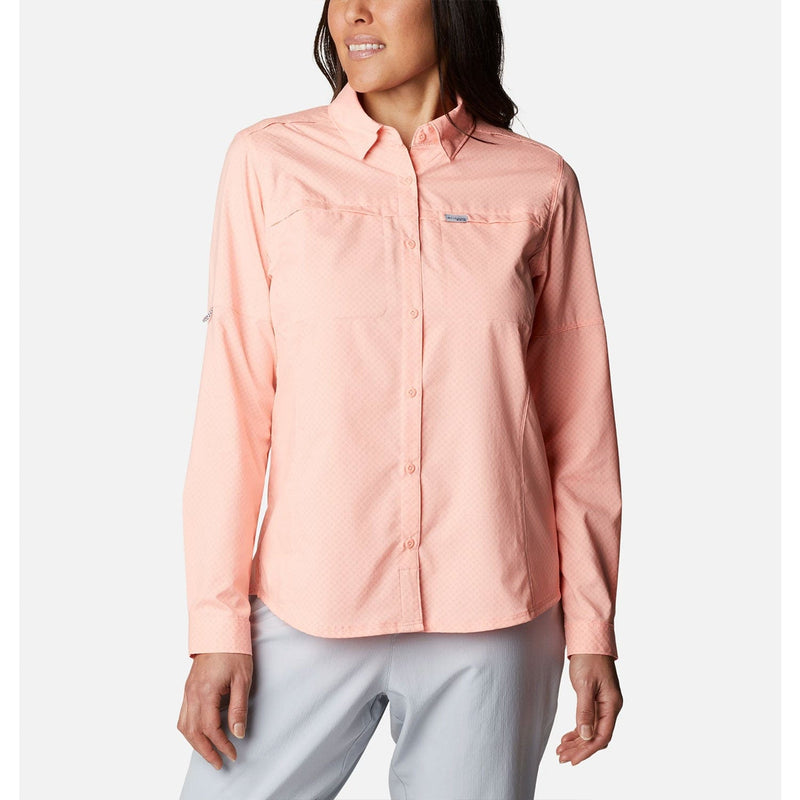 Load image into Gallery viewer, Columbia Women&#39;s PFG Cool Release Long Sleeve Woven Shirt
