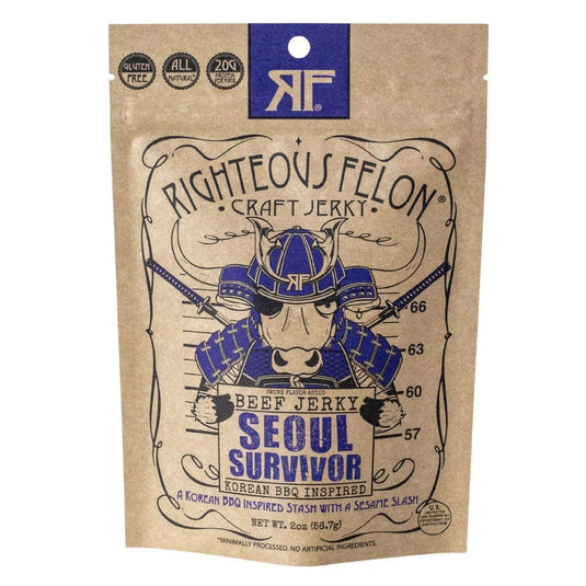 Righteous Felon Craft Seoul Survivor Beef Jerky