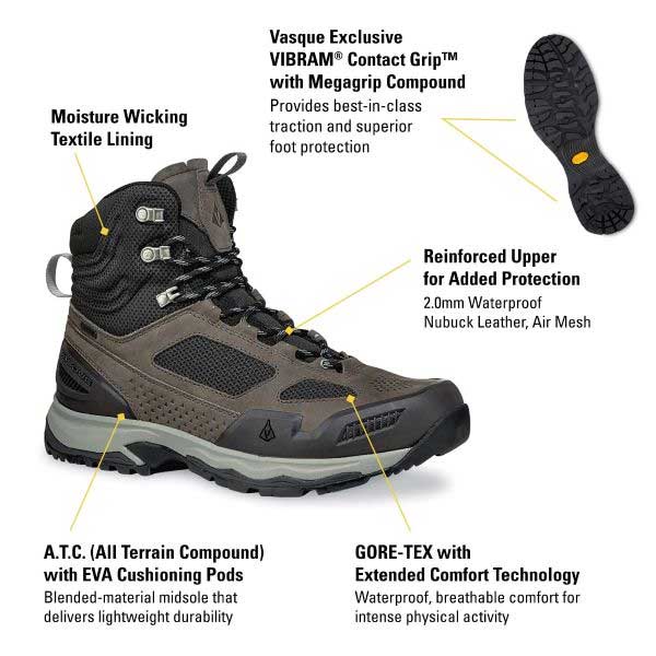 Load image into Gallery viewer, Vasque Breeze AT GTX Waterproof Wide Hiking Boot - Men&#39;s
