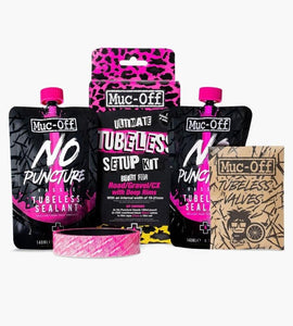 Muc-Off Ultimate Tubeless Kit - DH/Trail/Enduro, 30mm Tape, 44mm Valves