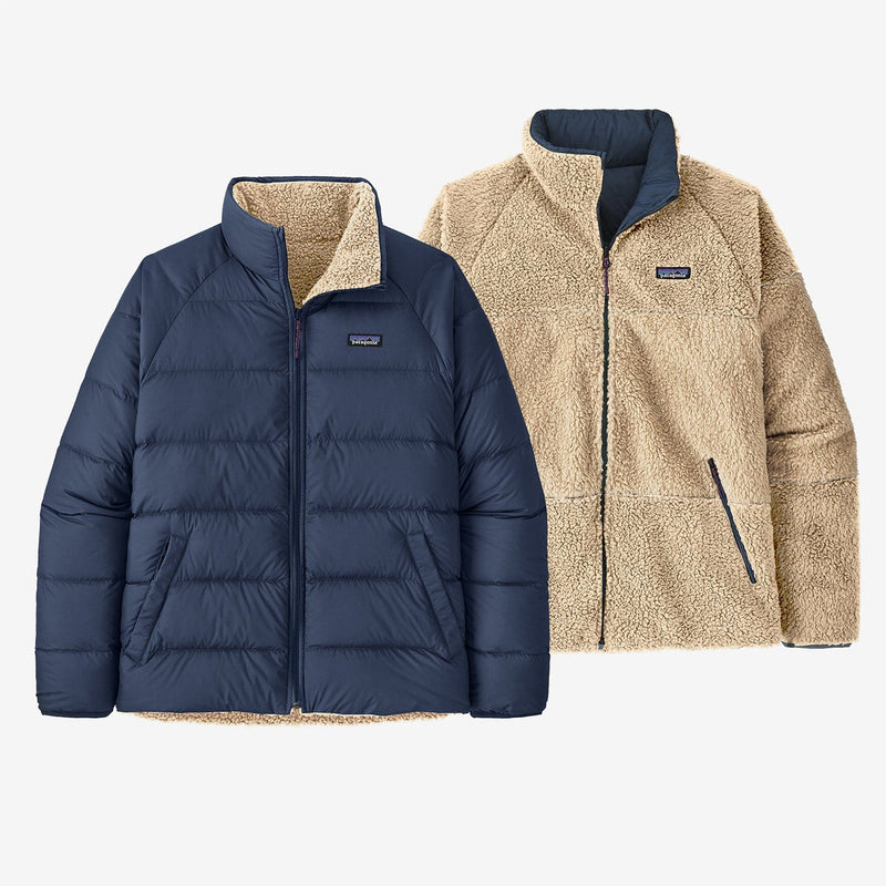 Load image into Gallery viewer, Patagonia Men&#39;s Reversible Silent Down Jacket
