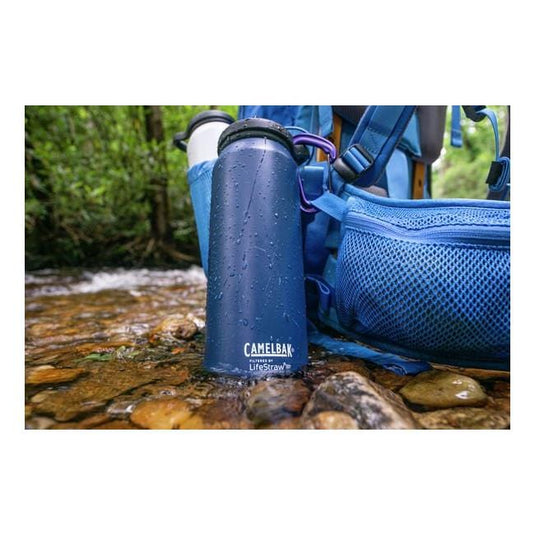 CamelBak eddy+ 32oz Stainless Steel Vacuum Insulated Filtered Bottle by LifeStraw Bottle