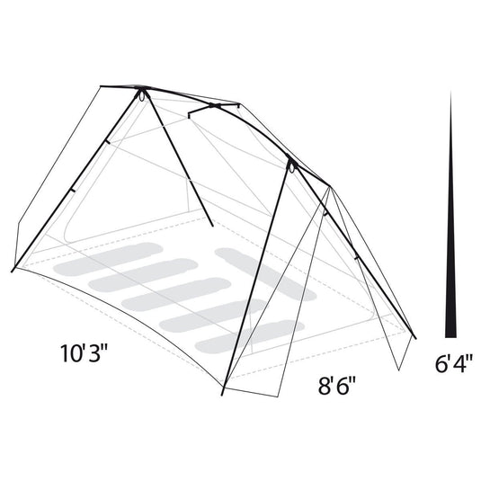 Eureka Timberline SQ Outfitter 6 Person Tent