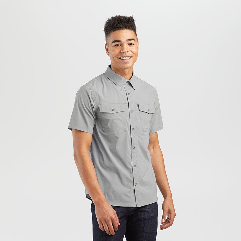 Load image into Gallery viewer, Outdoor Research Men&#39;s Way Station Short Sleeve Shirt
