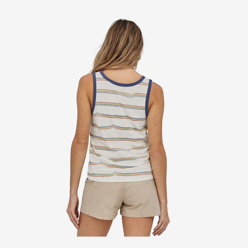 Load image into Gallery viewer, Patagonia Women&#39;s Ridge Rise Stripe Repeat Organic Tank
