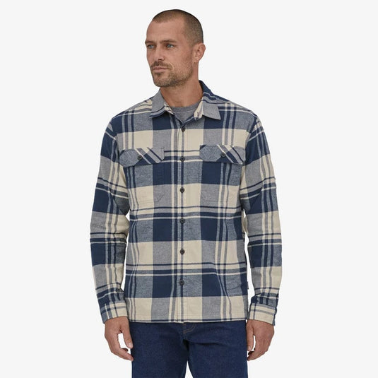 Patagonia Men's Long Sleeve Organic Cotton Midweight Fjord Flannel Shirt