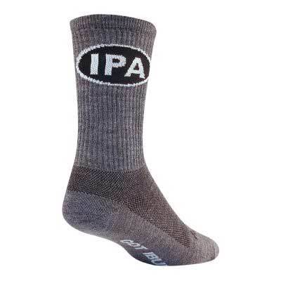 SockGuy IPA Wool Crew 6IN Cycling Sock