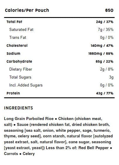 Load image into Gallery viewer, Mountain House Chicken &amp; Rice Pro Pak
