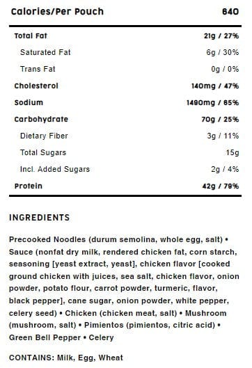 Mountain House Homestyle Chicken Noodle Casserole Pro Pak