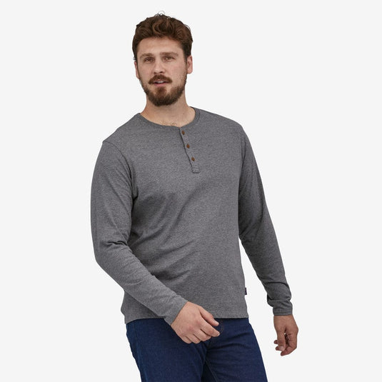 Patagonia Men's Regenerative Organic Certified Cotton Lightweight Henley